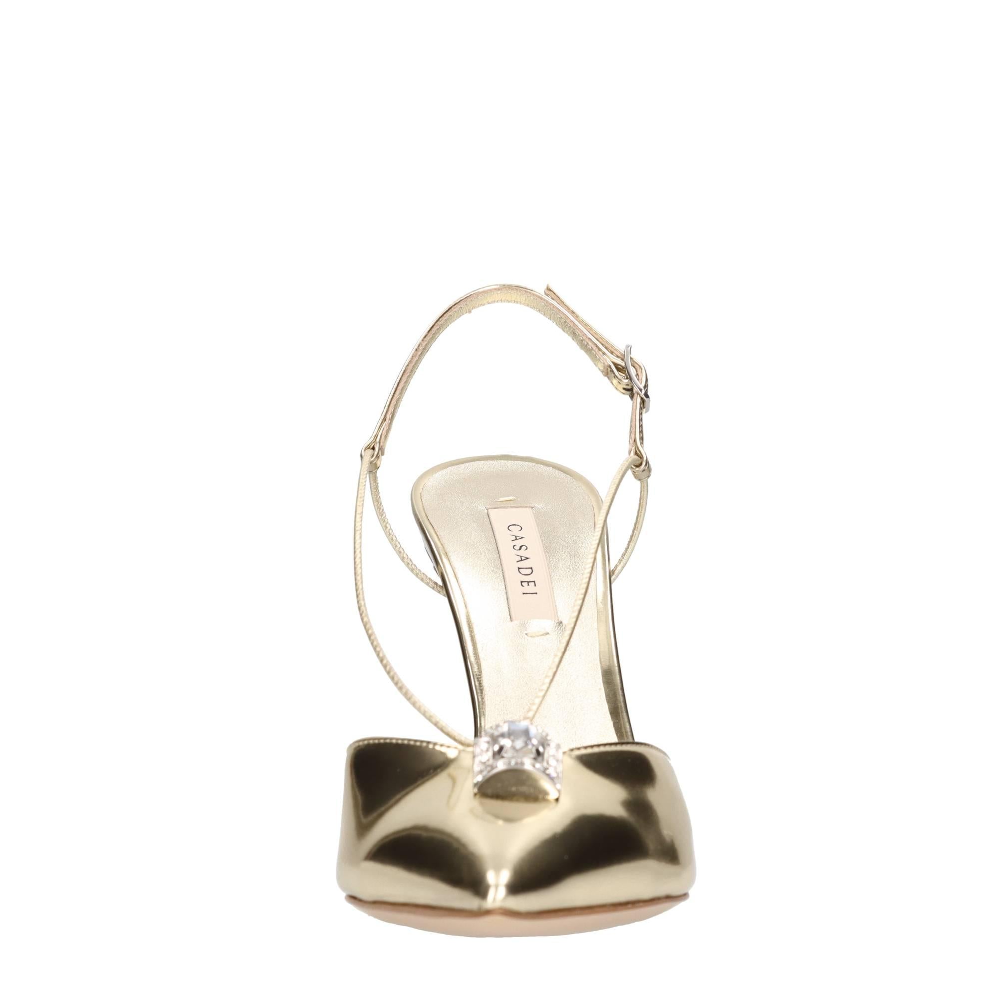 Décolleté slingback BLADE in ecopelle 