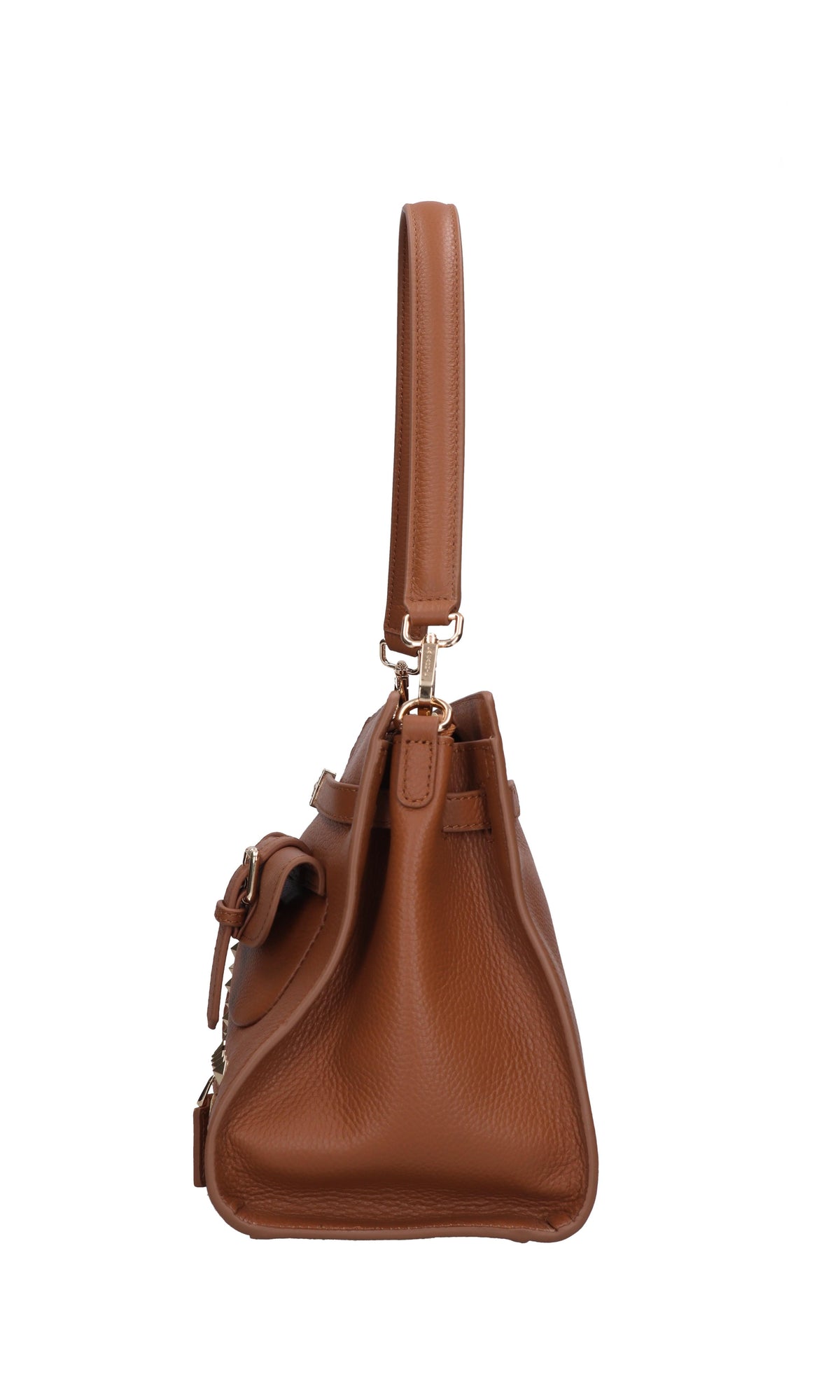 Borsa rock pocket in pelle 