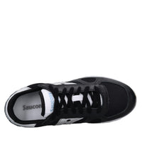 Sneakers in pelle e tessuto 