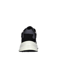 Sneakers in pelle tessuto ed ecopelle 