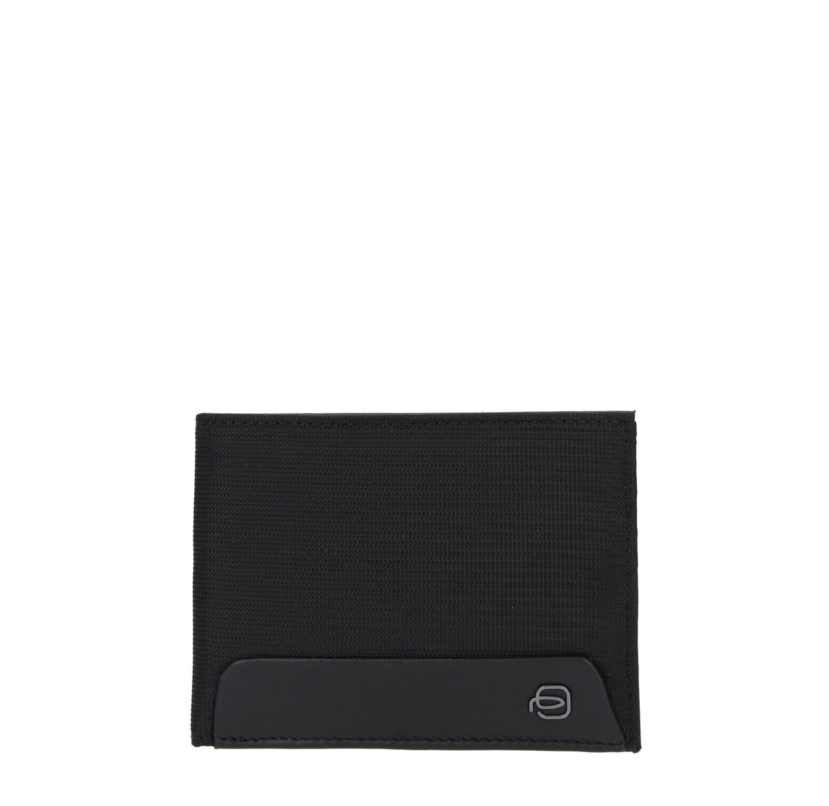 Portafoglio PIQUADRO codice prodotto OUTPU257S115R in pelle e tessuto 