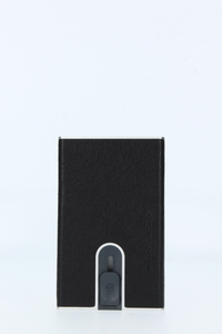 Porta carte di credito PIQUADRO codice prodotto PP4825B3R in pelle e metallo 