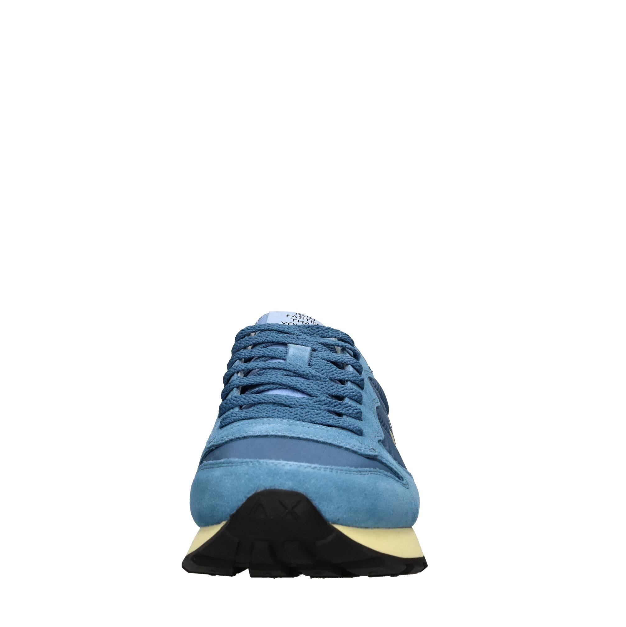 Sneakers modello Z35108 SUN68 in pelle scamosciata e tessuto traspirante 