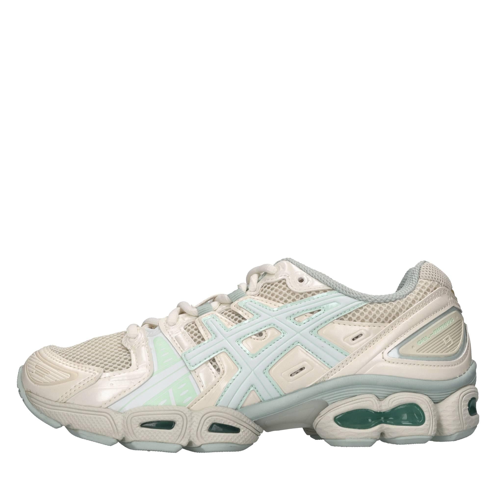 Sneakers in ecopelle e tessuto 