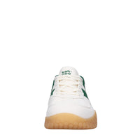 Sneakers in camoscio, tessuto e gomma 