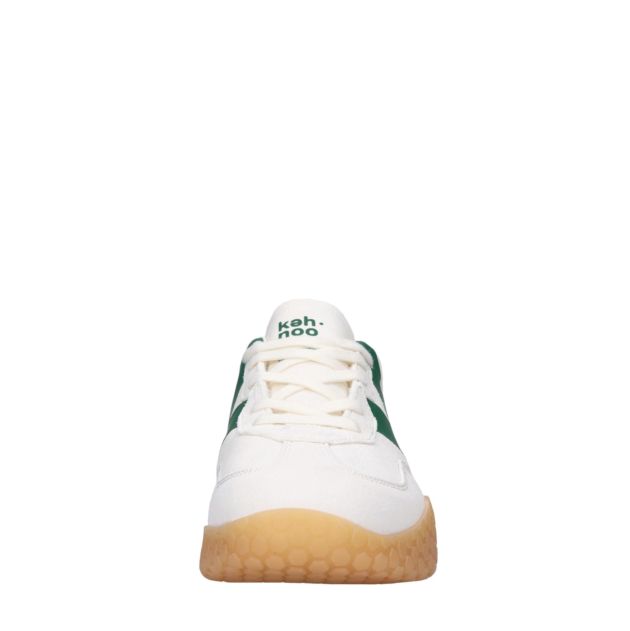 Sneakers in camoscio, tessuto e gomma 