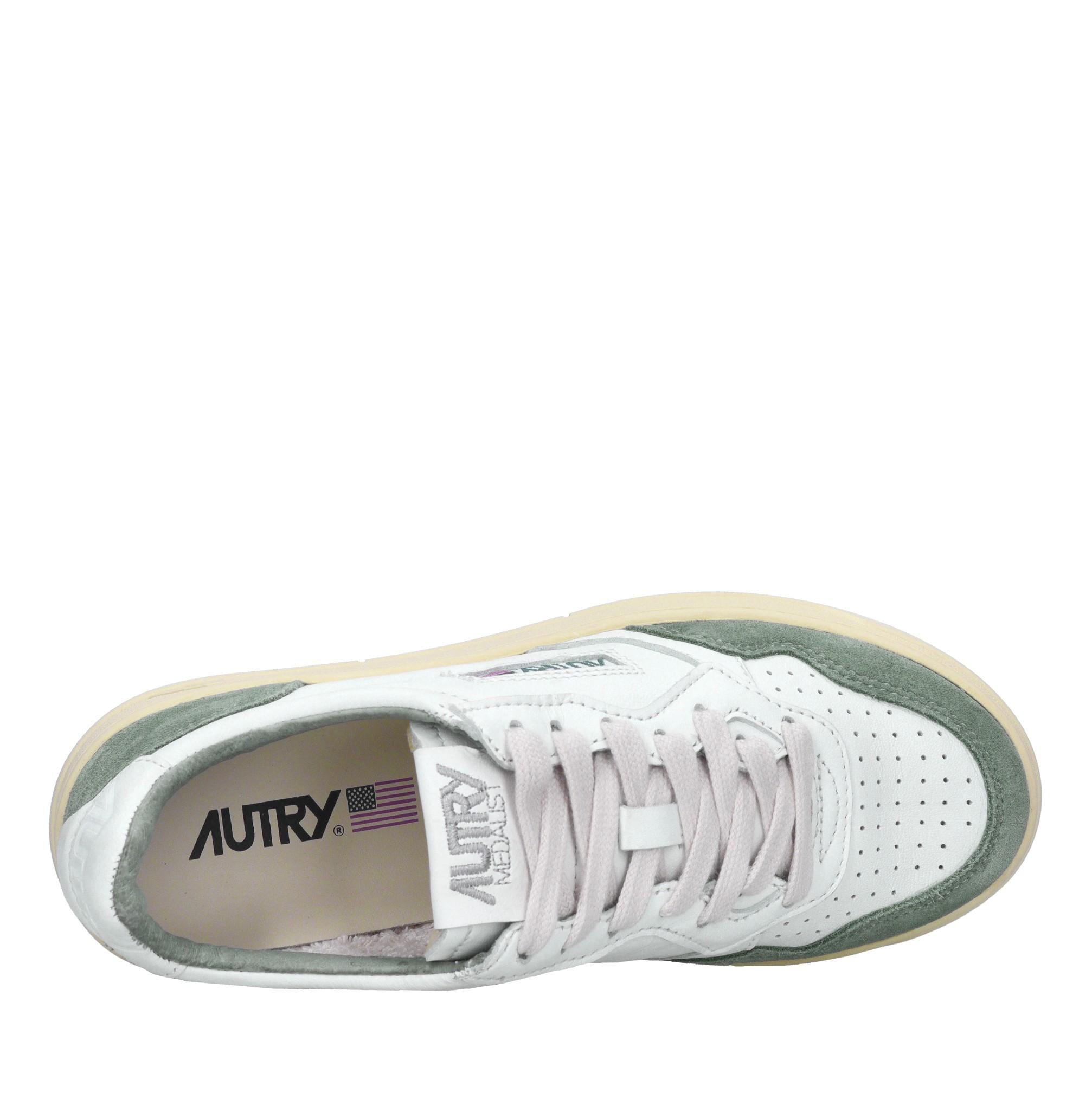Sneakers in pelle 