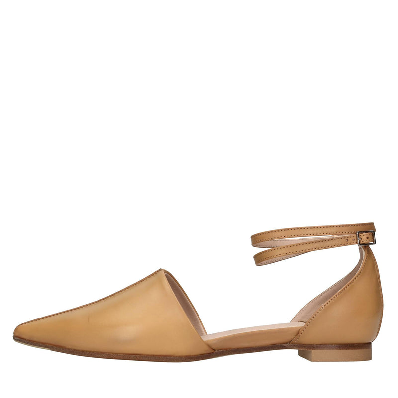 Ballerine in pelle 