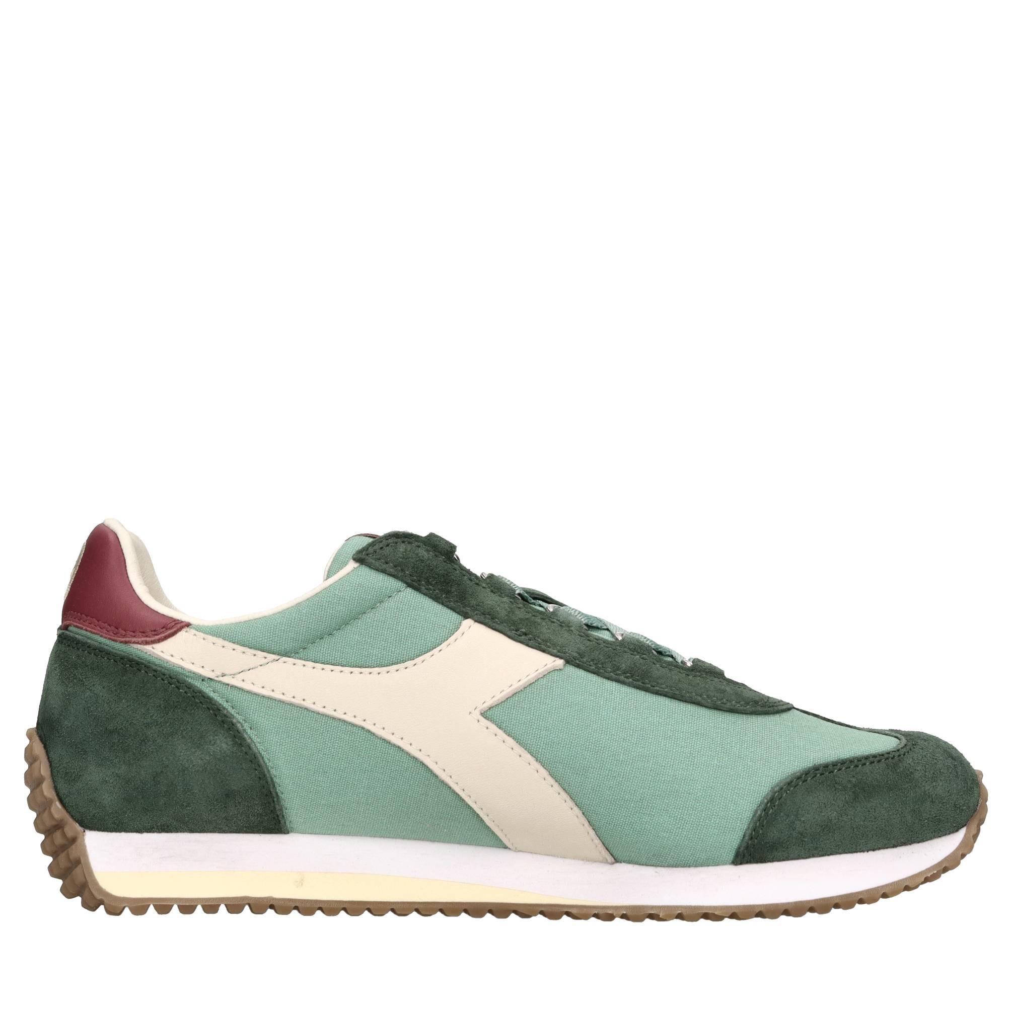 Sneakers modello HERITAGE Equipe H Dirty Stone Wash Evo in tessuto e pelle scamosciata 