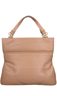 Borsa Woven Logo in pelle 