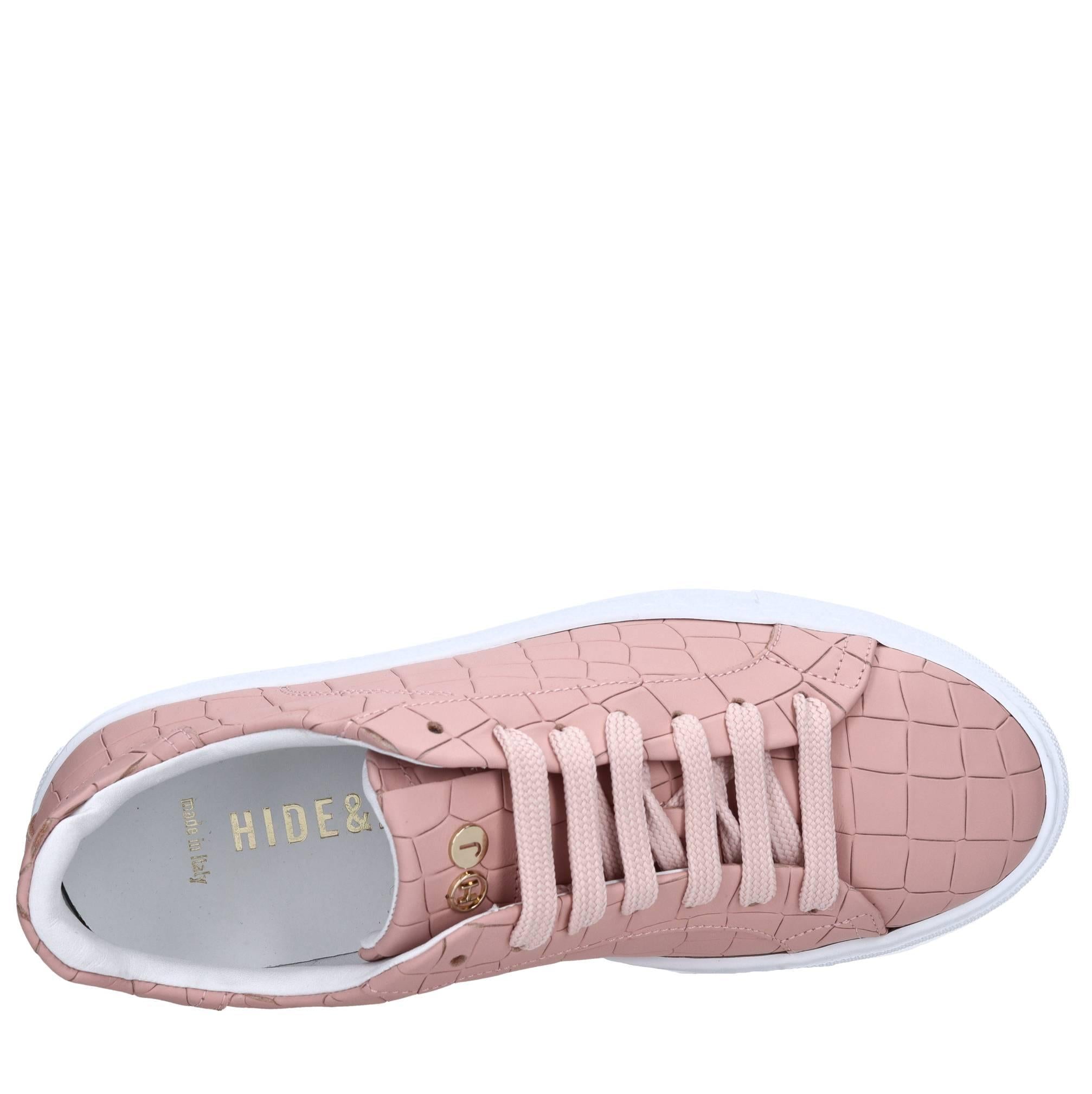 Sneakers in pelle 