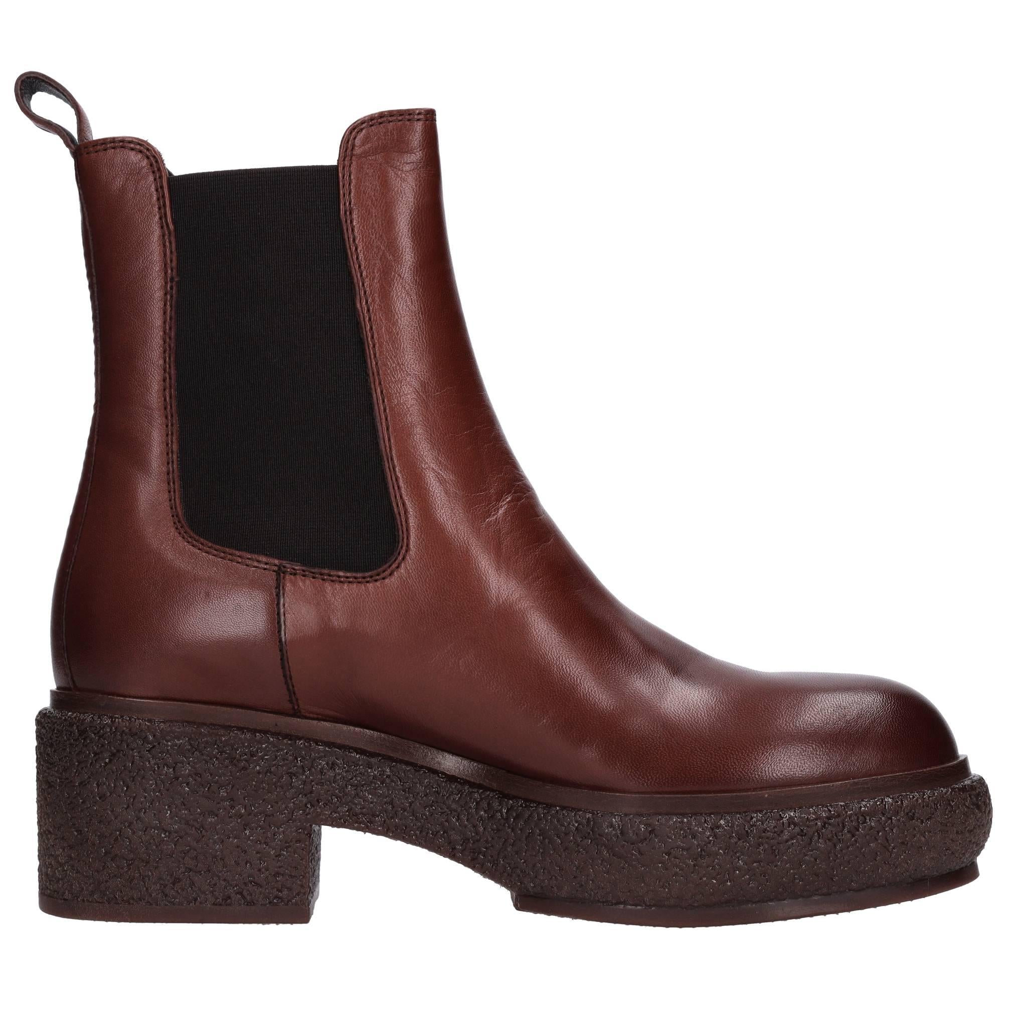 Stivaletti Beatles in pelle 