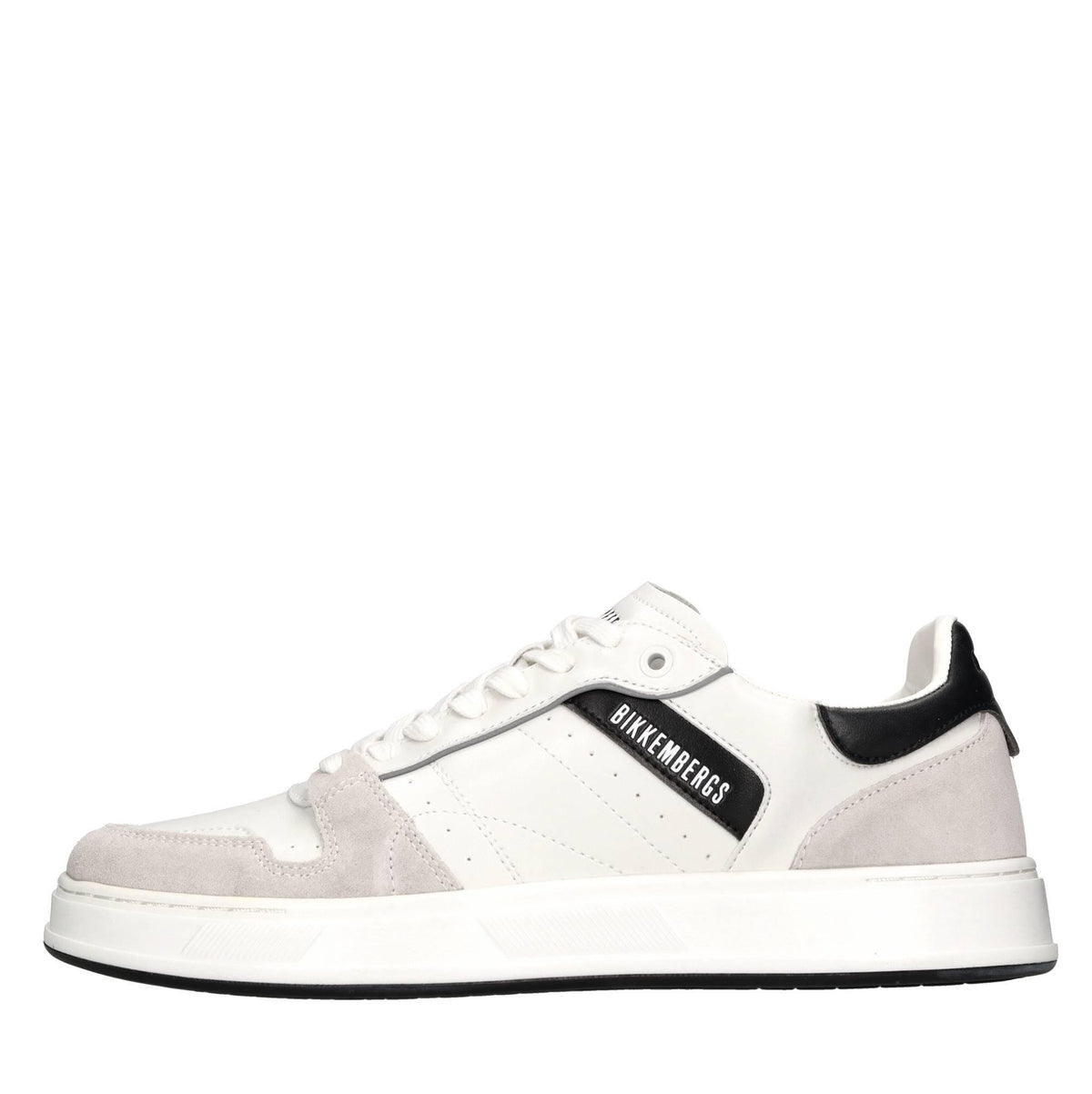 Sneakers in camoscio ed ecopelle 