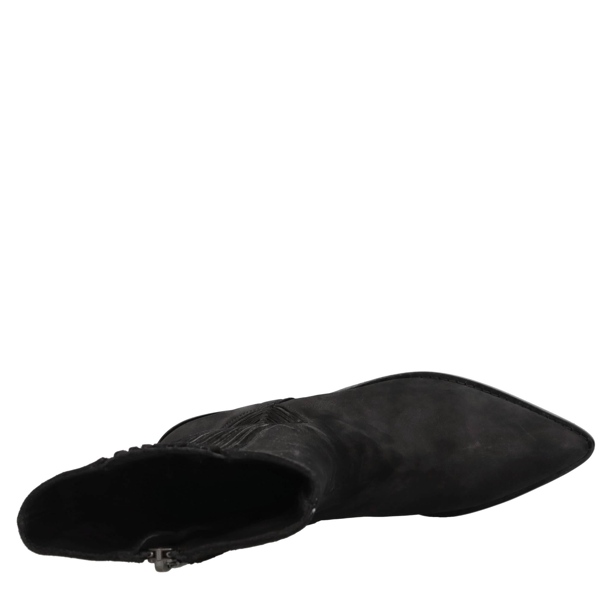 Stivaletti texani in pelle 