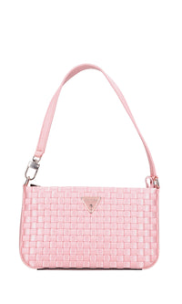 Borsa in tessuto intrecciato 