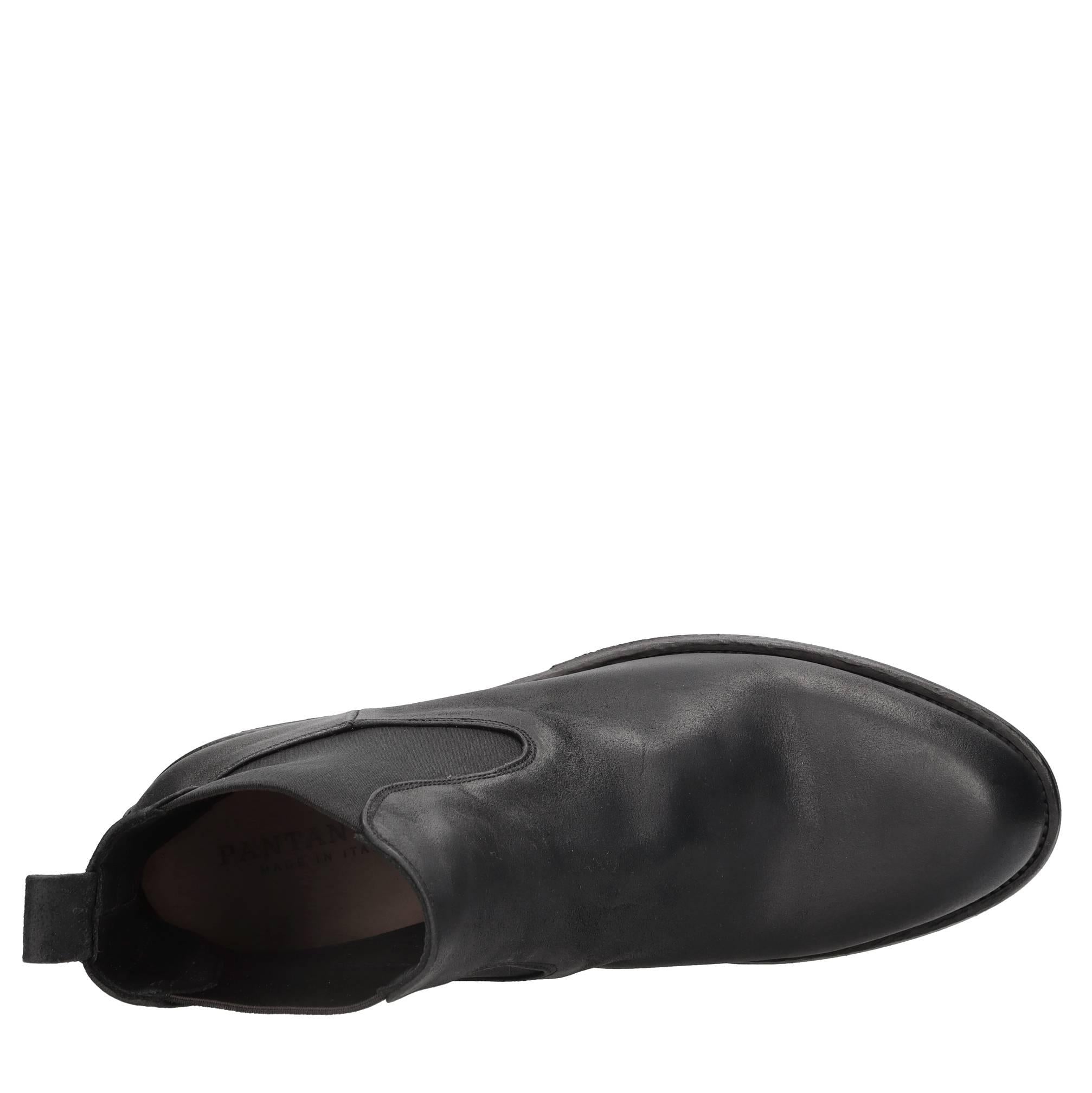 Stivaletti Beatles modello BULK in pelle e tessuto 