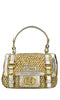 LA CARRIE Atena raffia and leather bag