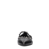Ballerine modello Beatnik in pelle e borchie 