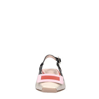 Décolleté slingback in vernice 