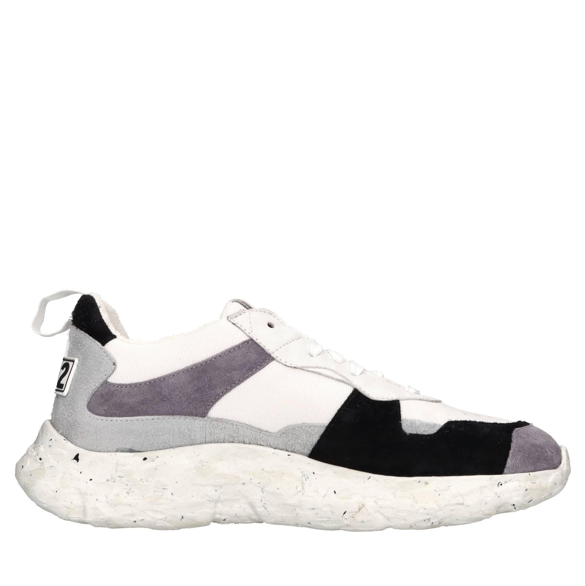 Sneakers in multimateriale 