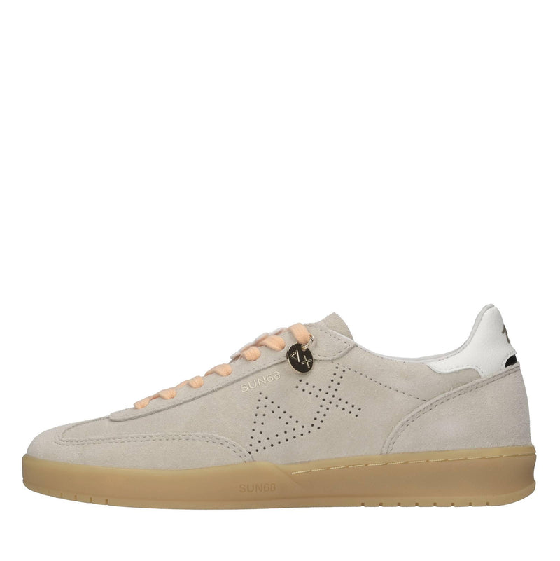 Sneakers in camoscio ed ecopelle 