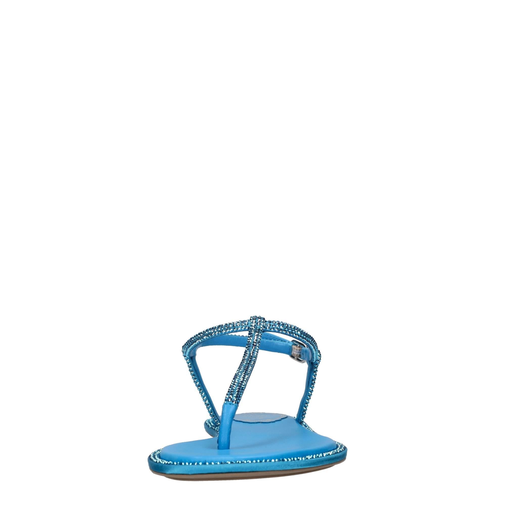 Sandali Diana in pelle e strass 