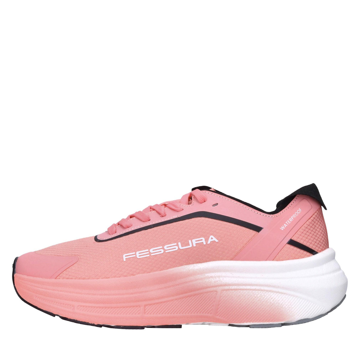 Sneakers in ecopelle e tessuto 