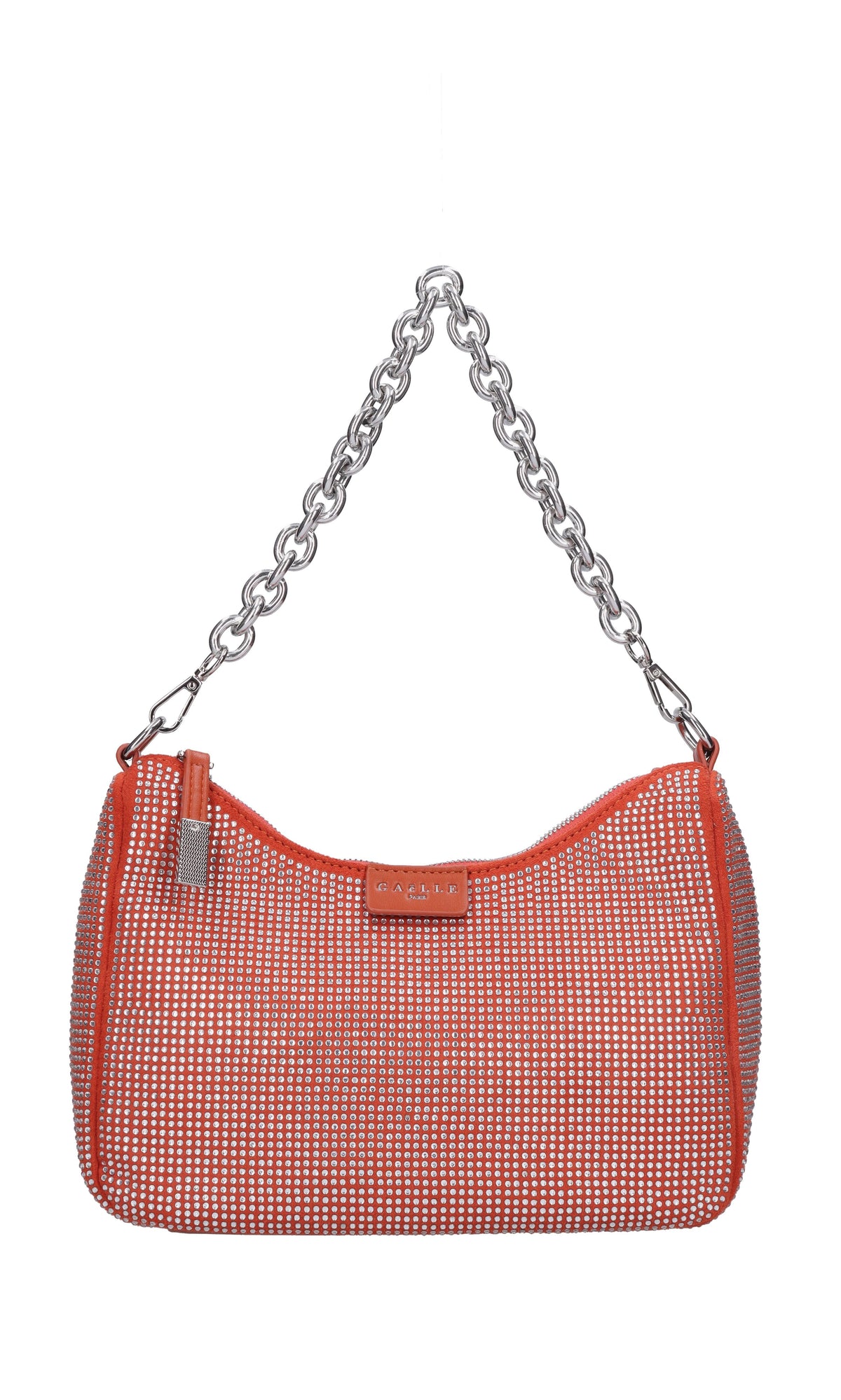 Borsa in ecopelle con strass 