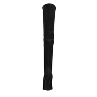 Stivali cuissard in ecocamoscio stretch 