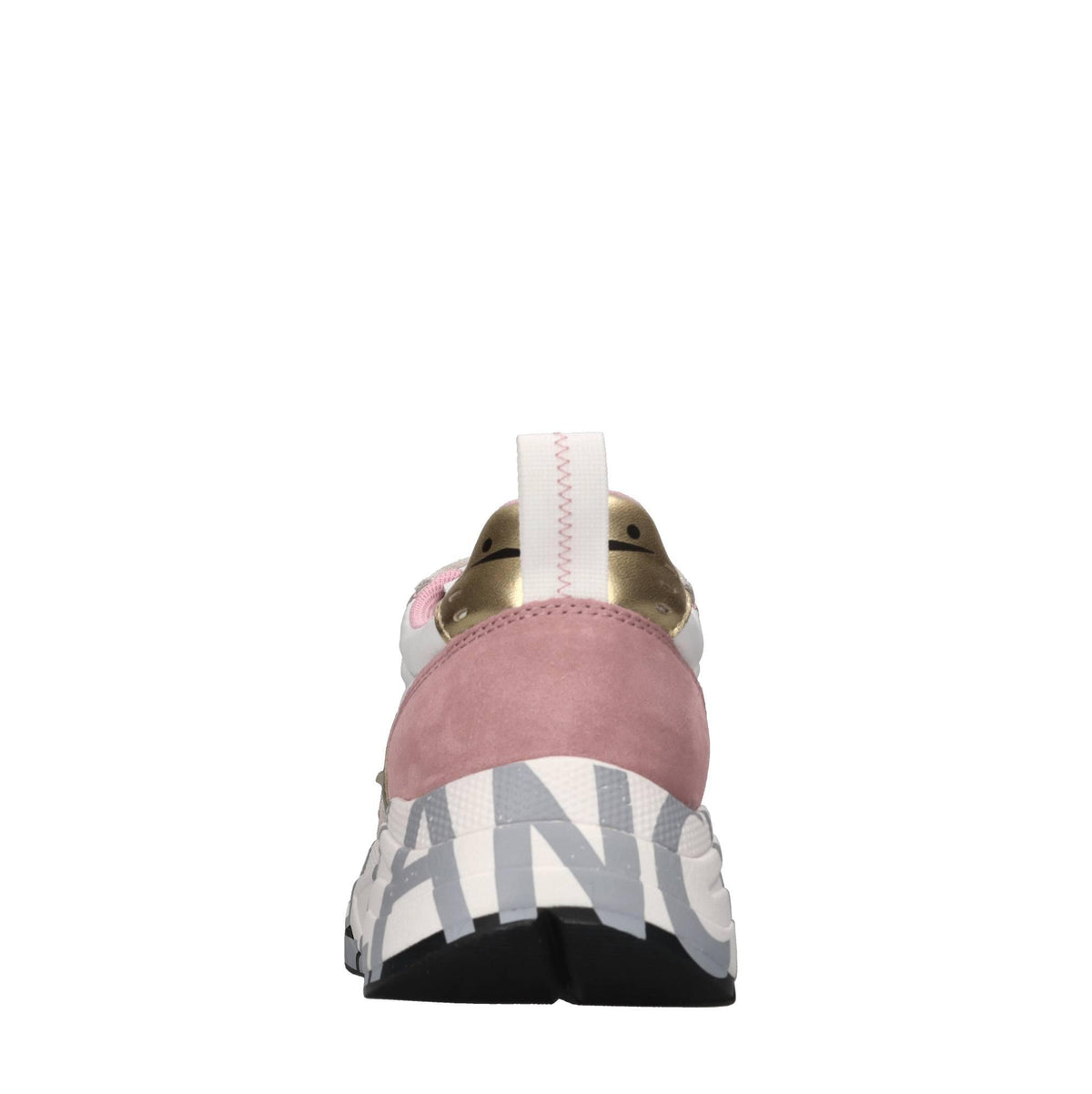 Sneakers in camoscio e tessuto 