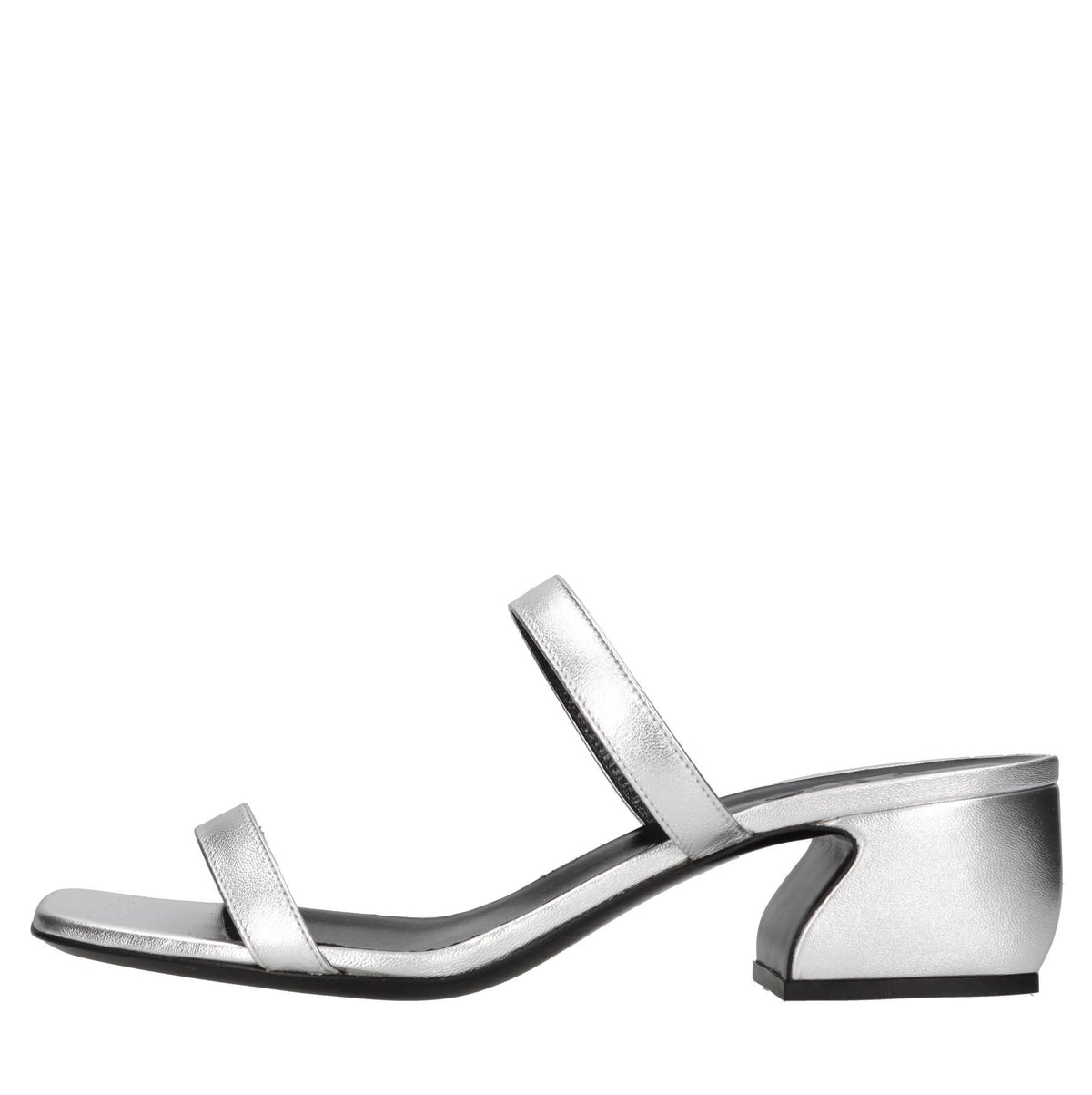 Mules in pelle 