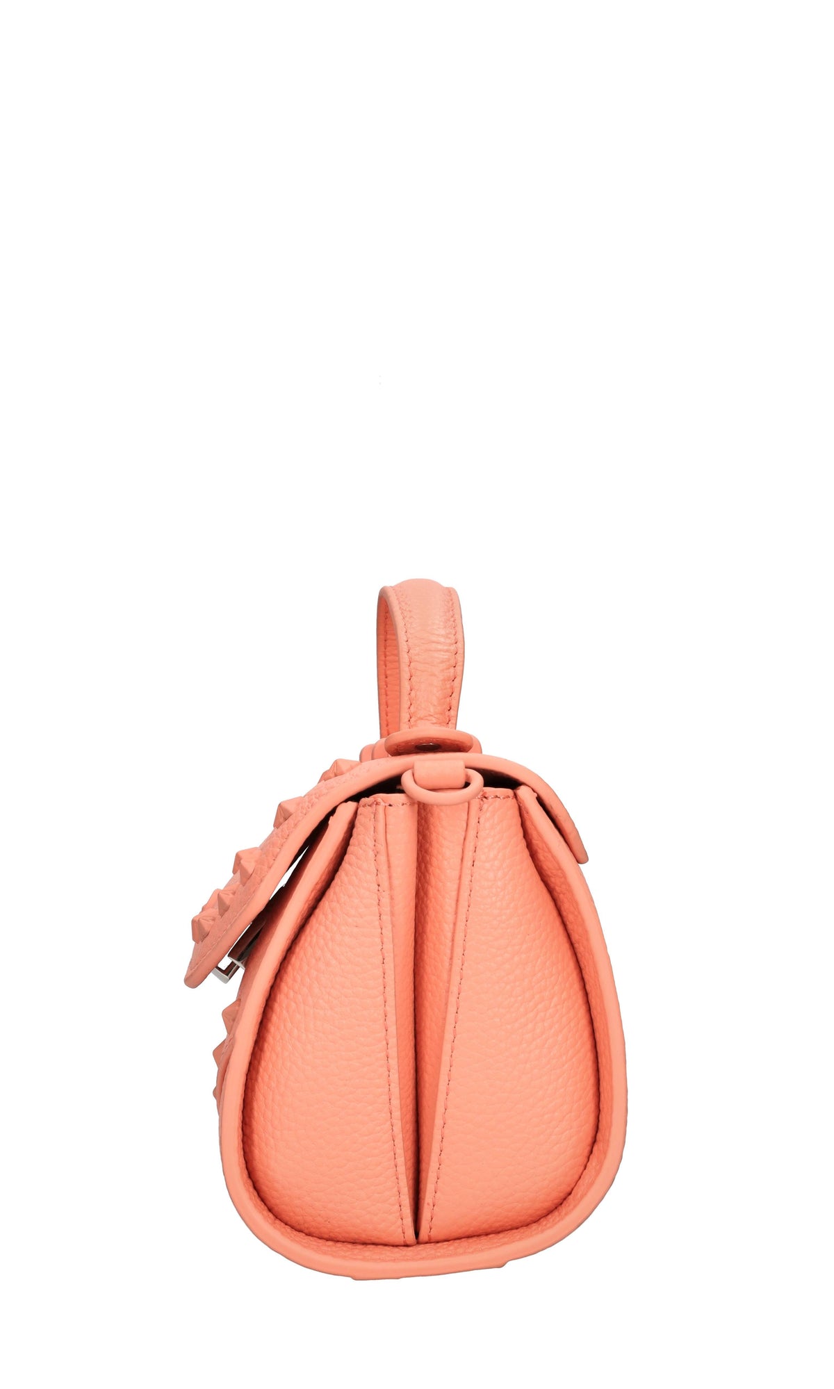Borsa mini Frivolous in pelle e borchie 