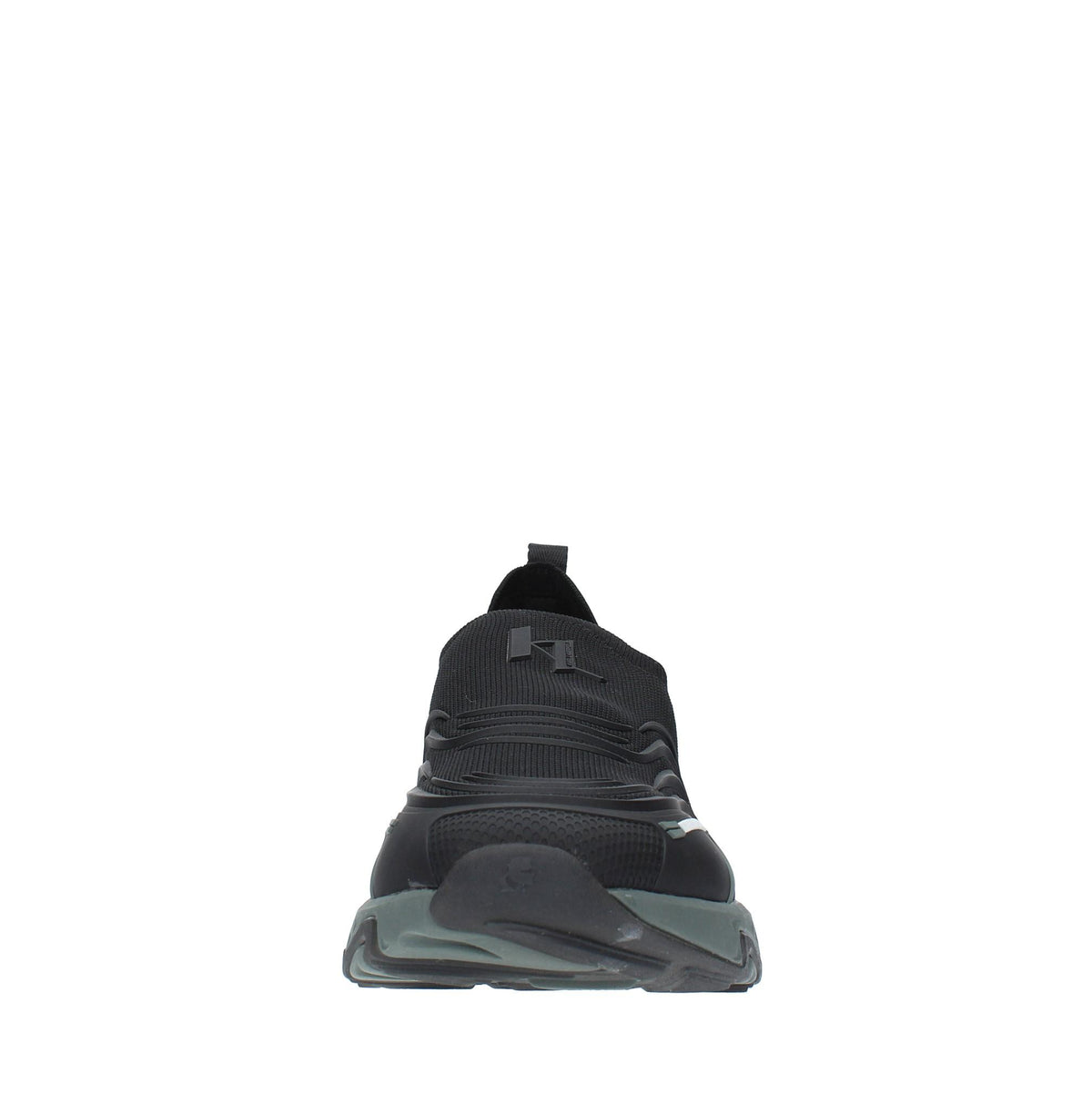 Sneakers in tessuto e gomma 