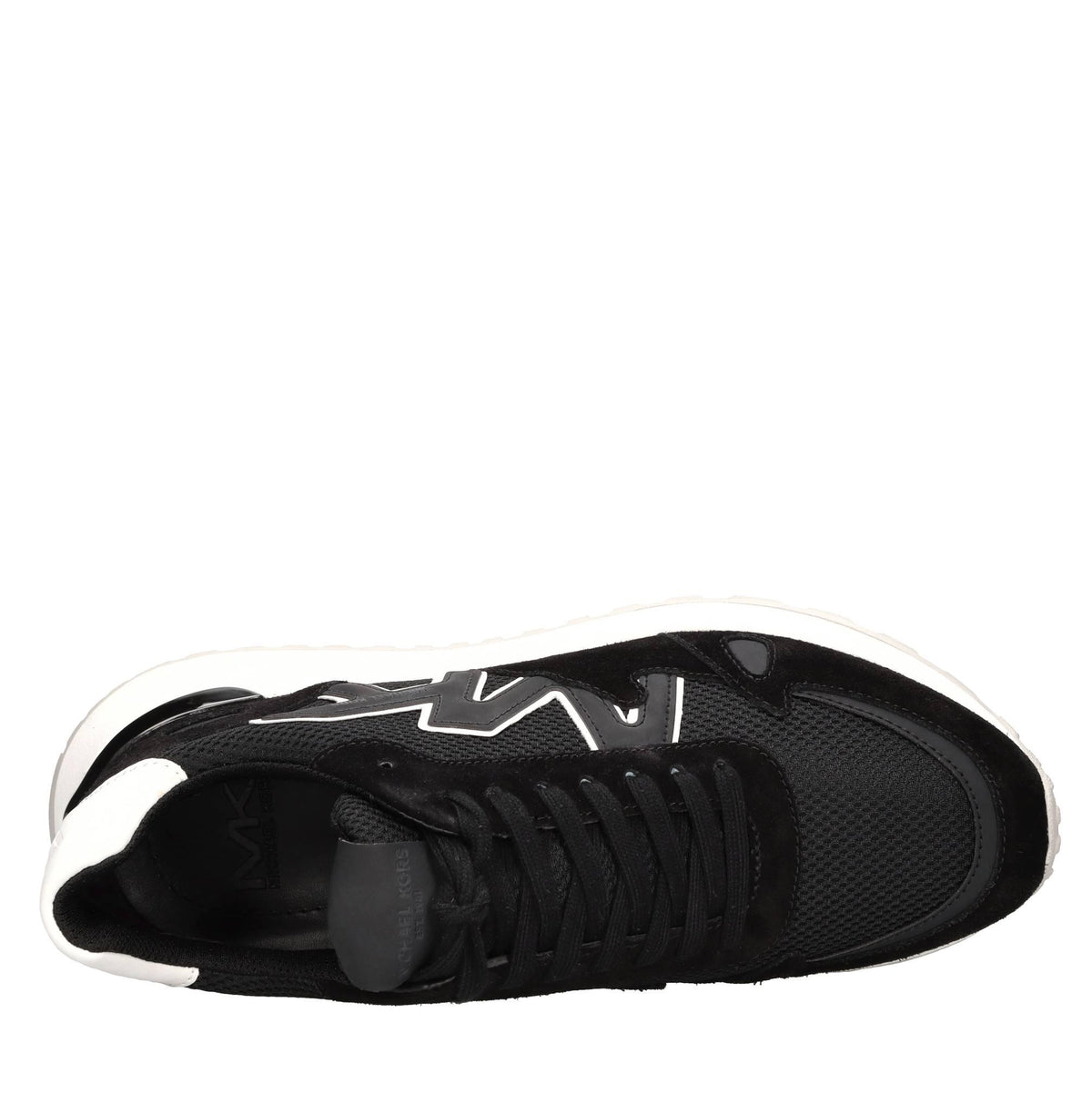 Sneakers modello MILES in camoscio e tessuto 
