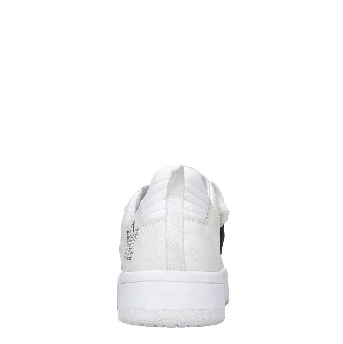 Sneakers in pelle e tessuto 