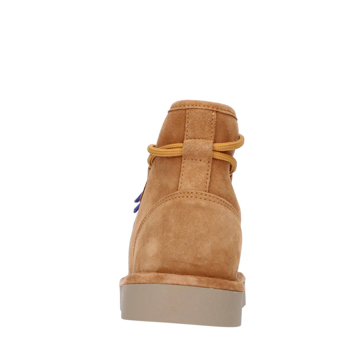 Polacchine P67 ANKLE BOOT PANCHIC in camoscio e ecopelliccia 