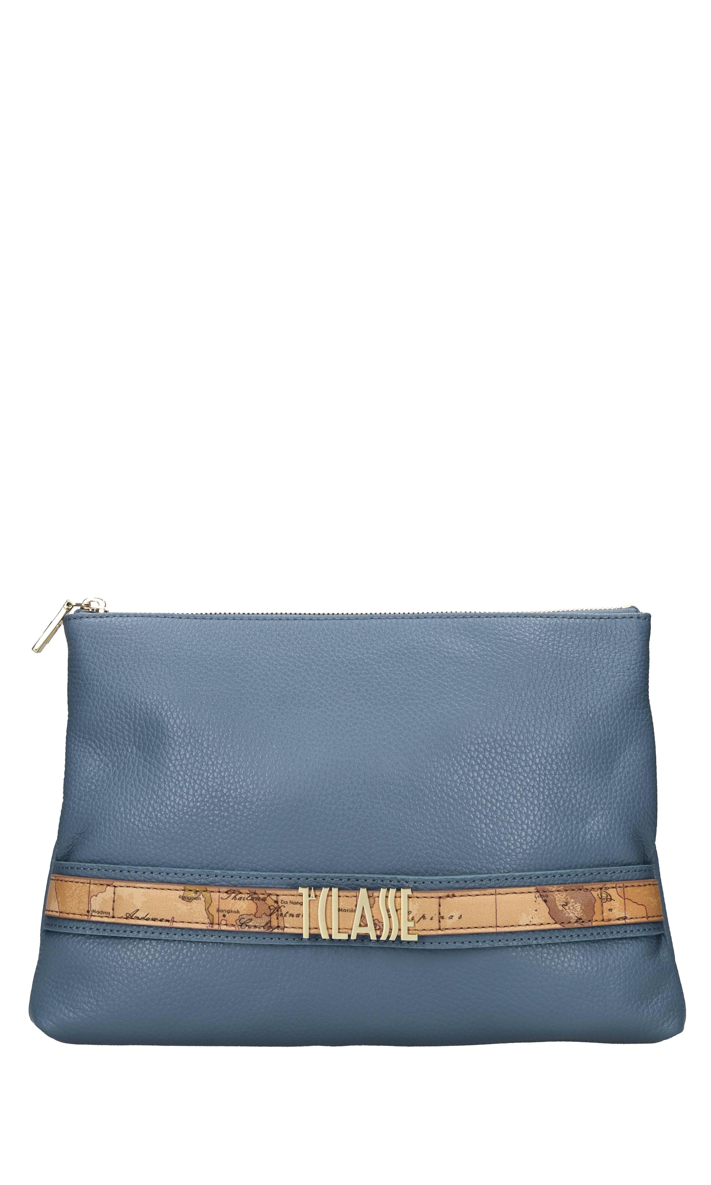 Clutch in pelle 