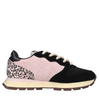 Sneakers Ally Winter in camoscio, tessuto ed ecopelliccia 