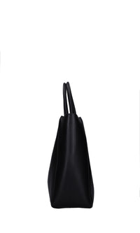 Borsa VLogo Side in pelle 