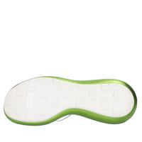 Mules Zeppa in pelle e plexi 