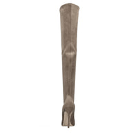 Stivali cuissard Julia in ecocamoscio stretch 