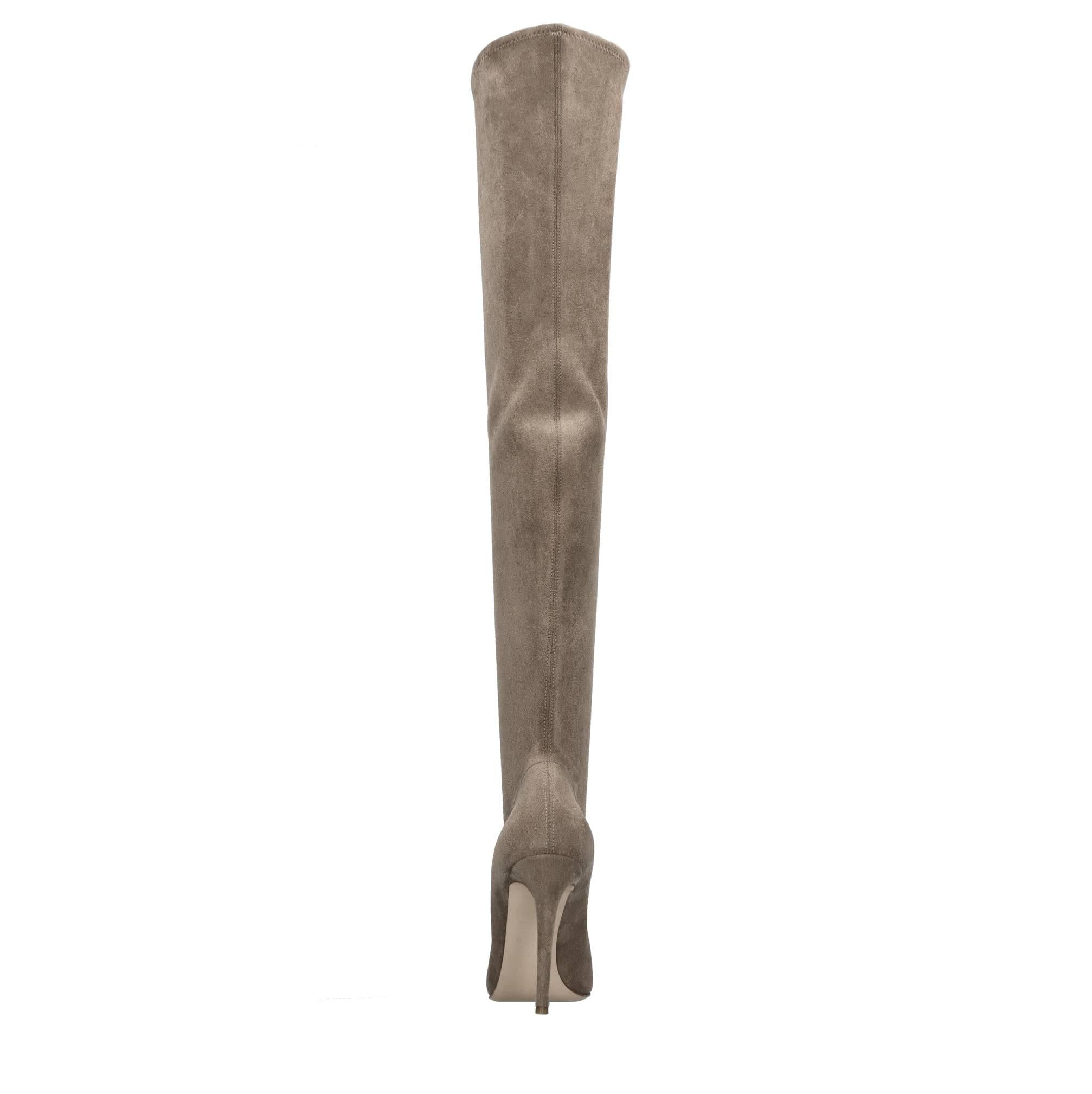 Stivali cuissard Julia in ecocamoscio stretch 