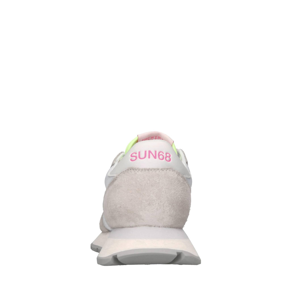 Sneakers in pelle ecopelle e tessuto 