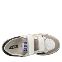 Sneakers in pelle e camoscio 