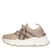 EMANUELLE VEE Sneakers in pelle e tessuto