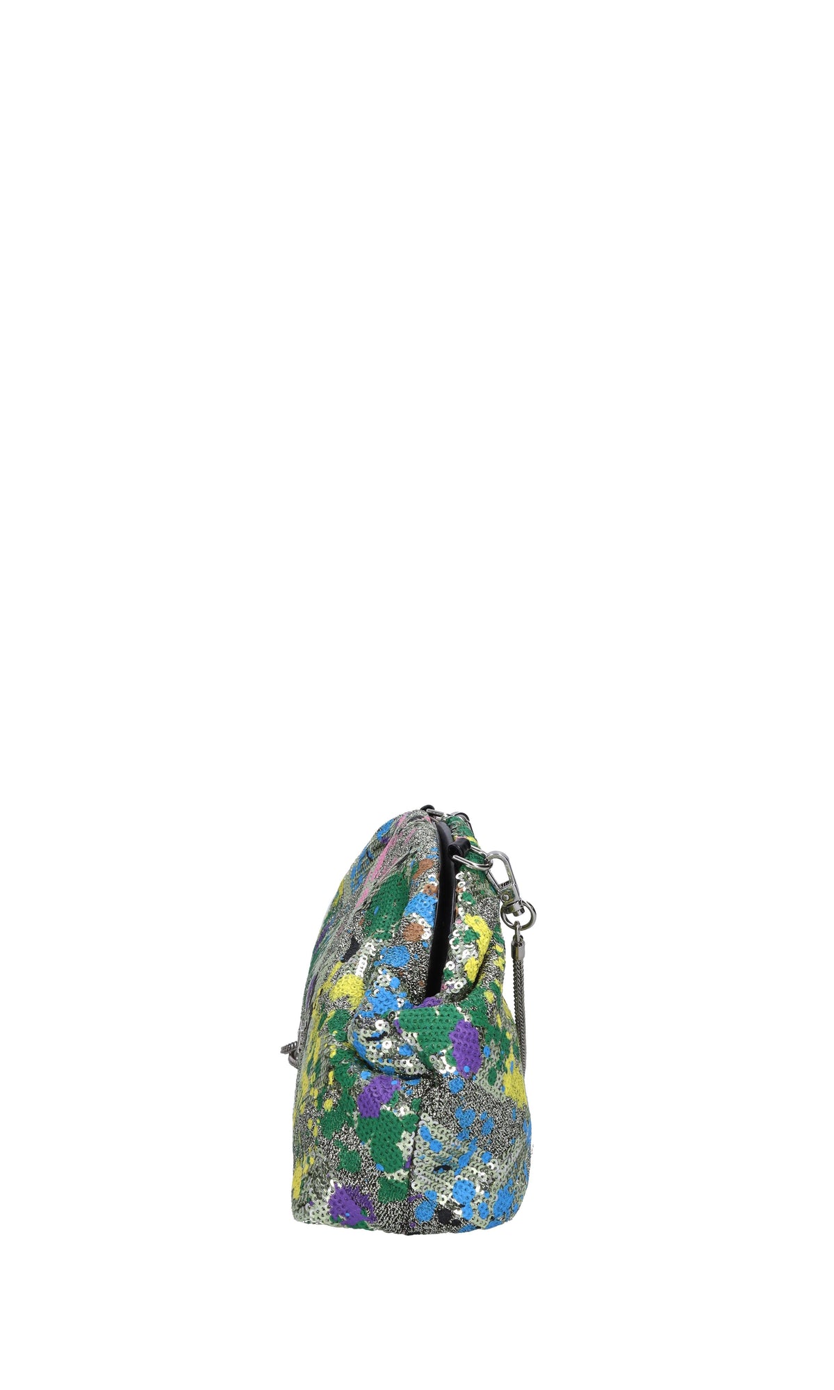 Borsa in tessuto e pelle 