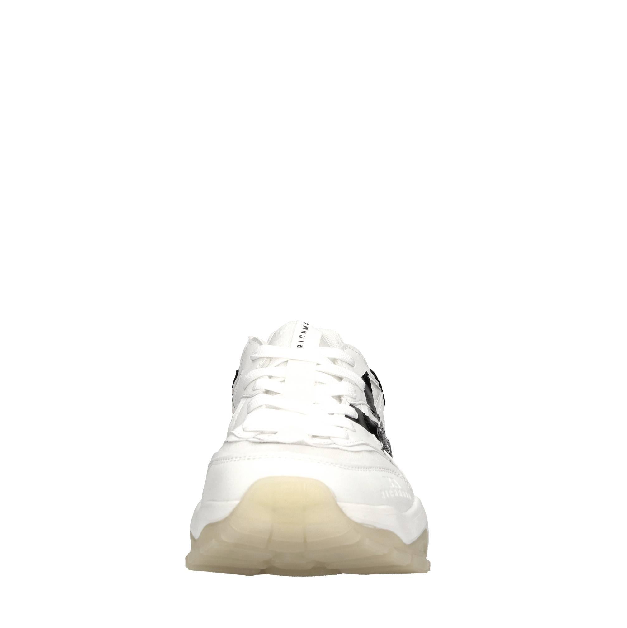 Sneakers in ecopelle e tessuto 