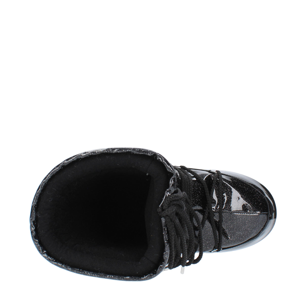 Stivali da neve modello ICON GLITTER MOON BOOT in nylon tecnico idrorepellente 