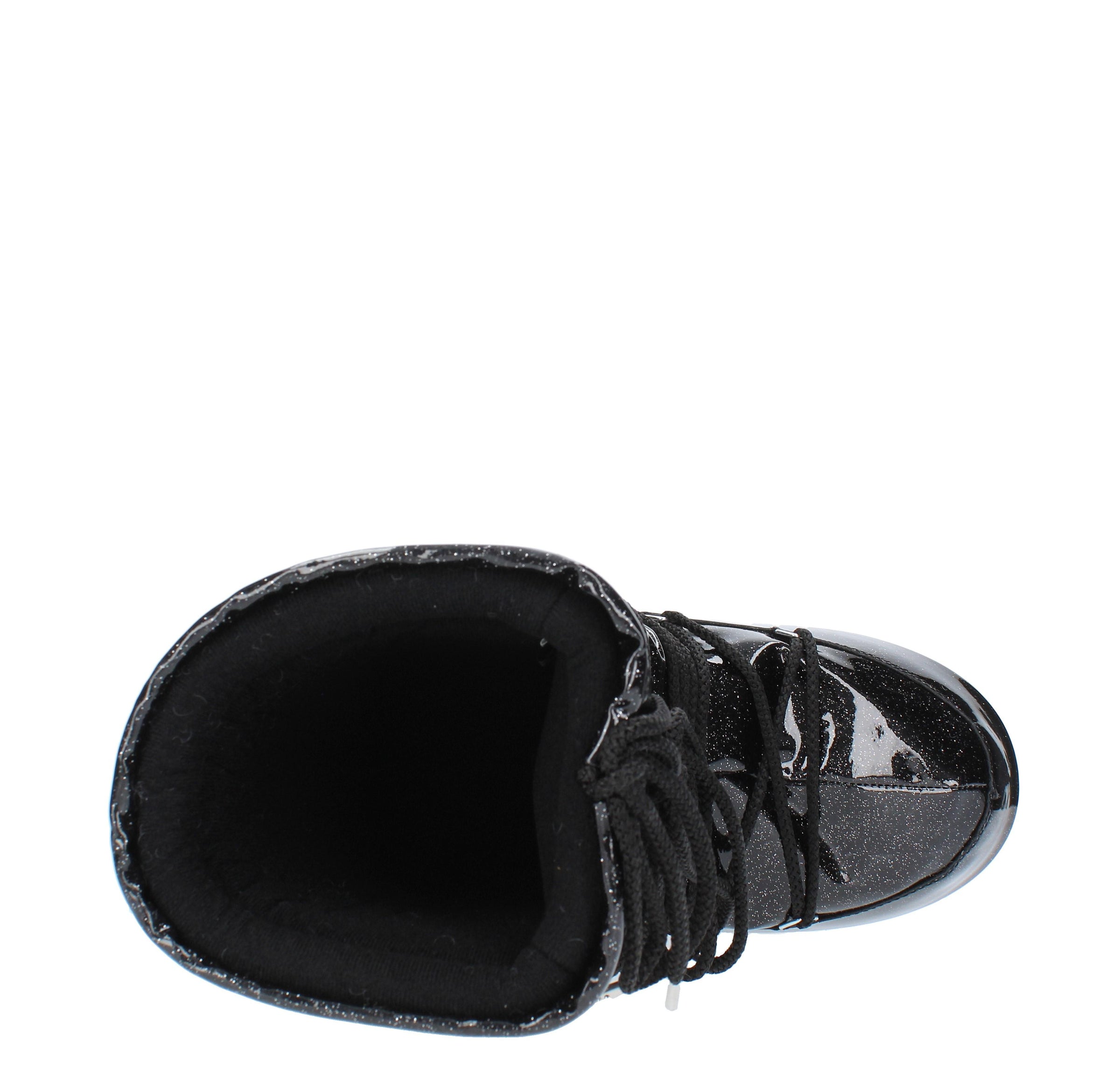 Stivali da neve modello ICON GLITTER MOON BOOT in nylon tecnico idrorepellente 