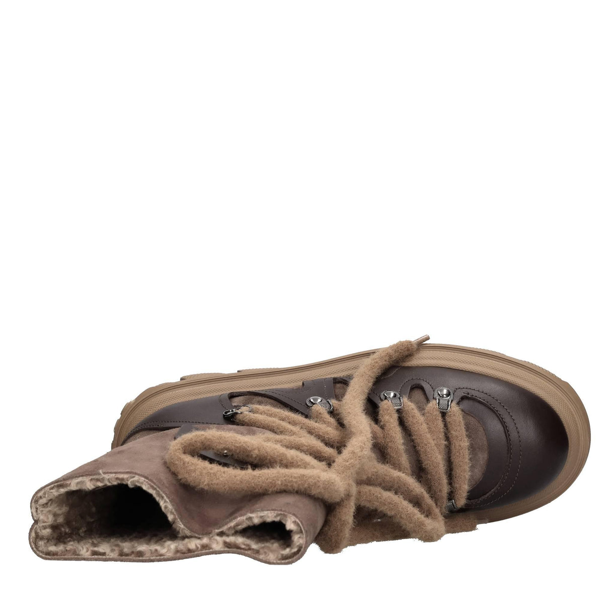 Stivaletti Generation C in pelle e camoscio 